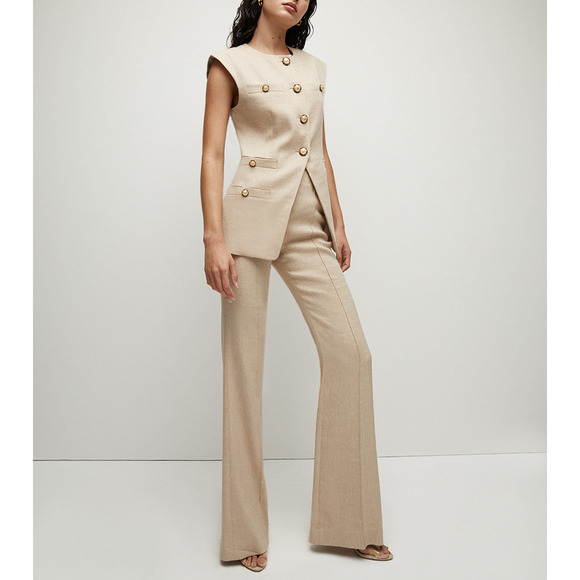 Veronica Beard Pants - Veronica Beard 'Komi' Tan Pant Size 4